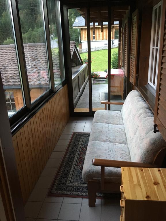 Ferienwohnung Chalet Wildbach Adelboden Exterior foto